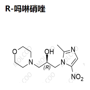 R-吗啉硝唑  C11H18N4O4 
