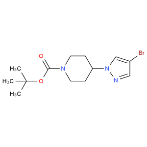 4-(4-溴吡唑-1-基)哌啶-1-甲酸叔丁酯 （877399-50-3）