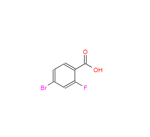 4-溴-2-氟苯甲酸,4-Bromo-2-fluorobenzoic acid