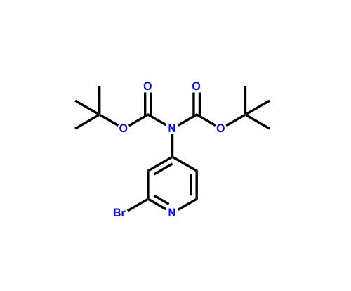 (2-溴吡啶-4-基)亚氨基二羧酸二叔丁酯,Di-tert-butyl(2-bromopyridin-4-yl)iminodicarbonate