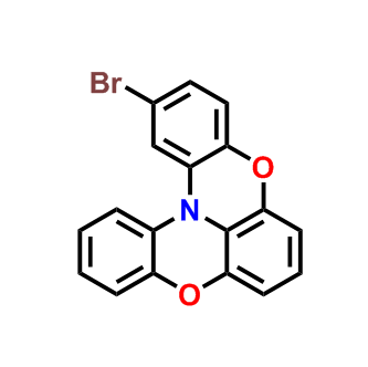 2-溴苯并[5,6][1,4]惡嗪并[2,3,4-kl]吩惡嗪,2-bromobenzo[5,6][1,4]oxazino[2,3,4-kl]phenoxazine