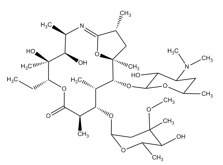 阿奇霉素杂质Q,Azithromycin Impurity Q(Erythromycin A )