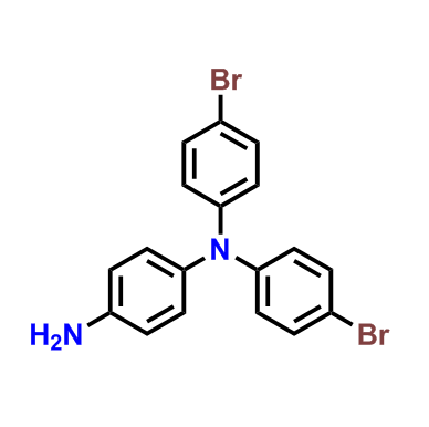 4-氨基-4’，4’’-二溴三苯胺,4-amino-4',4''-dibromotriphenylamine