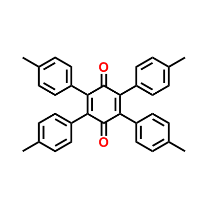 2,3,5,6-四（对甲苯）环己-2,5-二烯-1,4-二酮,2,3,5,6-tetra(p-tolyl)cyclohexa-2,5-diene-1,4-dione