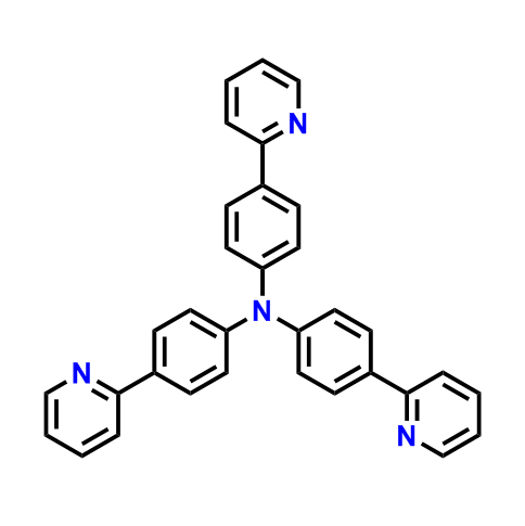 tris(4-pyridin-2-yl-phenyl)-amine,tris(4-pyridin-2-yl-phenyl)-amine