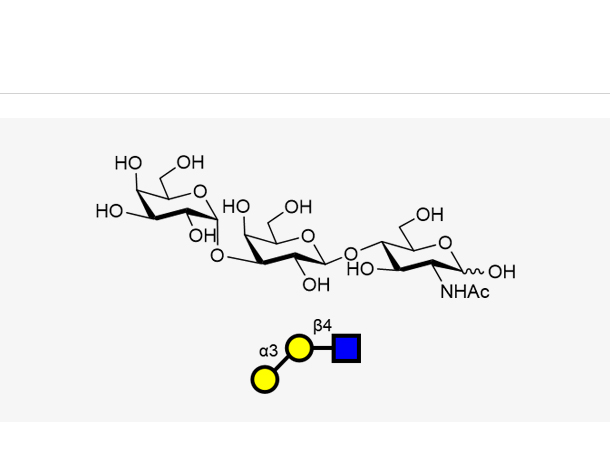 α-Gal Gala1,3Galb1,4GlcNAc,α-Gal Gala1,3Galb1,4GlcNAc