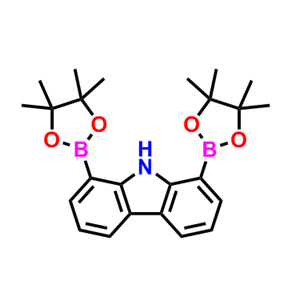 1,8-双（4,4,5,5-四甲基-1,3,2-二氧杂硼烷-2-基）-9H-咔唑