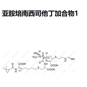 亚胺培南西司他丁加合物1   C28H43N5O9S2 