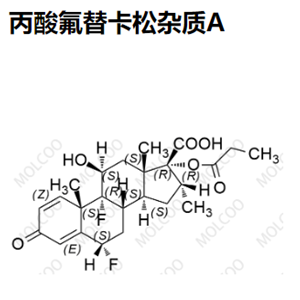 丙酸氟替卡松杂质A，65429-42-7