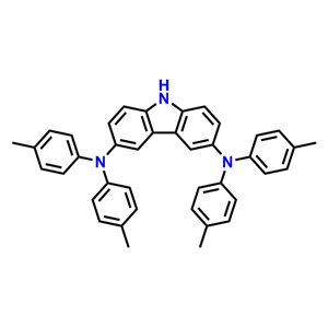 N3,N3,N6,N6-四對甲苯基-9H-咔唑-3,6-二胺,N3,N3,N6,N6-Tetra-p-tolyl-9H-carbazole-3,6-diamine