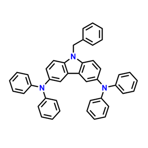 9-苄基-N3，N3，N6，N6-四苯基-9H-咔唑-3,6-二胺