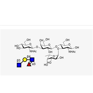 GlcNAcb1, 3Galb1, 4(Fuca1, 3)GlcNAc