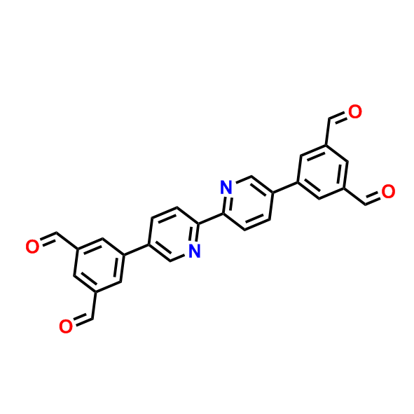 5,5'-([2,2'-bipyridine]-5,5'-diyl)diisophthalaldehyde,5,5'-([2,2'-bipyridine]-5,5'-diyl)diisophthalaldehyde