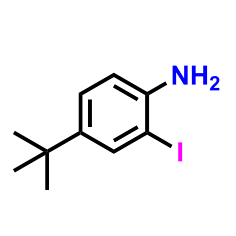 4-叔丁基-2-碘苯胺,4-tert-Butyl-2-iodo-aniline