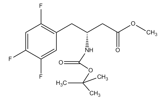 (R)-西他列汀N-BOC-甲酯杂质,(R)-Sitagliptin N-Boc-Methyl-Ester Impurity