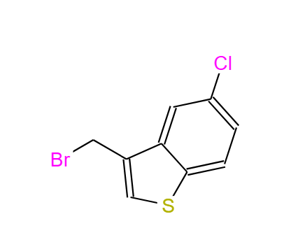 3-(溴甲基)-5-氯苯并噻吩,3-(Bromomethyl)-5-chlorobenzothiophene