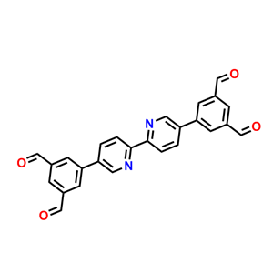 5,5'-([2,2'-bipyridine]-5,5'-diyl)diisophthalaldehyde