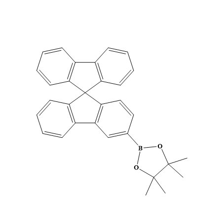 3-硼酸频那醇酯螺二芴,4,4,5,5-Tetramethyl-2-(9,9′-spirobi[9H-fluoren]-3-yl)-1,3,2-dioxaborolane