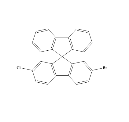 2-溴-7-氯-9,9-螺二芴,2-Bromo-7-chloro-9,9′-spirobi[9H-fluorene]