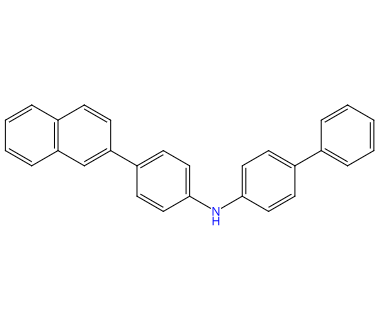 N-[4-(2-萘基)苯基]-[1,1'-联苯]-4-胺,N-[4-(2-Naphthalenyl)phenyl][1,1′-biphenyl]-4-amine
