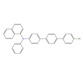 N-(4''-溴[1,1'4',1'']-三联苯-4-基)-N-苯基-1-萘胺,N-(4′′-Bromo[1,1′:4′,1′′-terphenyl]-4-yl)-N-phenyl-1-naphthalenamine