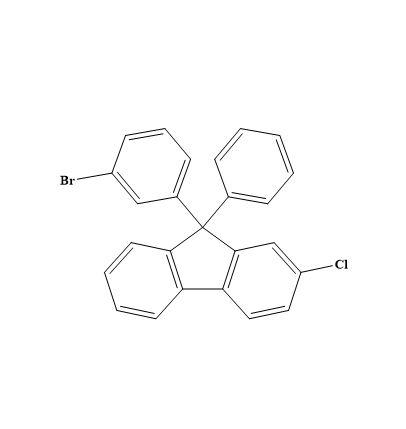 9-(3-溴苯基)-2-氯-9-苯基-9H-芴,9-(3-Bromophenyl)-2-chloro-9-phenyl-9H-fluorene