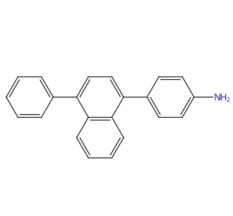 4-(4-苯基-1-萘基)苯胺,4-(4-Phenyl-1-naphthalenyl)benzenamine