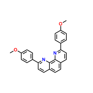 2,9-双(4-甲氧基苯基)-1,10-菲咯啉,2,9-Bis(4-methoxyphenyl)-1,10-phenanthroline