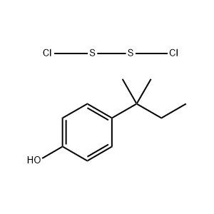 4-(1,1-二甲基丙基)苯酚與二氯化二硫的聚合物 中間體 68555-98-6