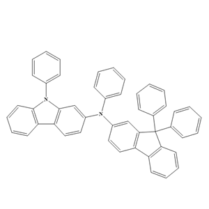 N-(9,9-二苯基-9H-芴-2-基)-N,9-二苯基-9H-咔唑-2-胺；1607480-22-7