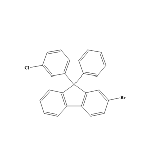 2-溴-9-(3-氯苯基)-9-苯基-9H-芴；2845126-39-6
