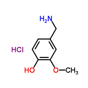 香兰胺盐酸盐,4-Hydroxy-3-methoxybenzylamine  hydrochloride