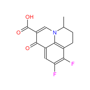 8,9-二氟-5-甲基-6,7-二氢-1-氧代-1H,5H-苯并[ij]喹嗪-2-羧酸,8,9-Difluoro-5-methyl-1-oxo-1,5,6,7-tetrahydropyrido[3,2,1-ij]quinoline-2-carboxylic acid