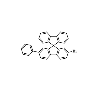 2-溴-7-苯基-9,9′-螺二[9H-芴],2-Bromo-7-phenyl-9,9′-spirobi[9H-fluorene]