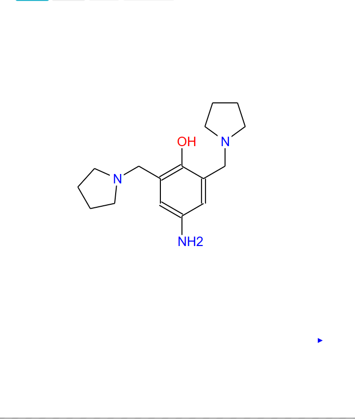 4-氨基-2，6-雙（吡咯烷-1-基甲基）苯酚,4-aMino-2,6-bis(pyrrolidin-1-ylMethyl)phenol