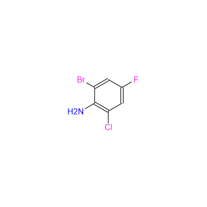 2-溴-6-氯-4-氟苯胺,2-BROMO-6-CHLORO-4-FLUOROANILINE