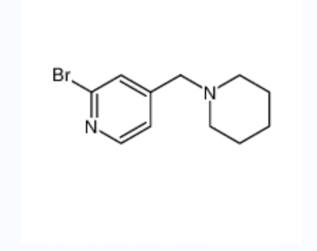 2-溴-4-(1-哌啶甲基)吡啶,2-bromo-4-(piperidin-1-ylmethyl)pyridine