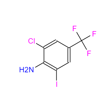 2-氯-6-碘-4-(三氟甲基)苯胺,2-Chloro-6-iodo-4-(trifluoromethyl)aniline