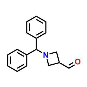 1-二苯甲基氮杂环丁烷-3-甲醛