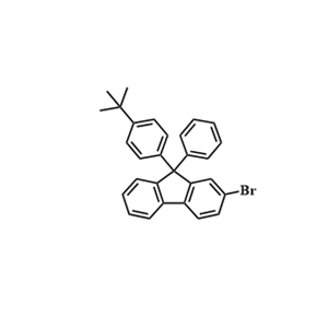 2-溴-9-(4-叔丁基苯基)-9-苯基-9H-芴；2416180-69-1