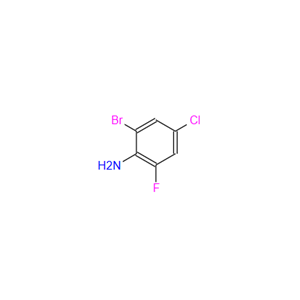 2-溴-4-氯-6-氟苯胺,2-Bromo-4-chloro-6-fluoroaniline