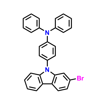 [4-（2-溴咔唑-9-基）-苯基]-二苯胺,4-(2-Bromo-carbazol-9-yl)-phenyl]-diphenyl-amine