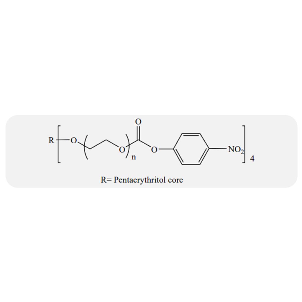 4臂聚乙二醇-硝基苯基碳酸酯,4-arm PEG-Nitrophenyl Carbonate