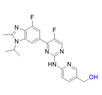 阿贝西利杂质07,(6-((5-fluoro-4-(4-fluoro-1-isopropyl-2-methyl-1H-benzo[d]imidazol-6-yl)pyrimidin-2-yl)amino)pyridin-3-yl)methanol