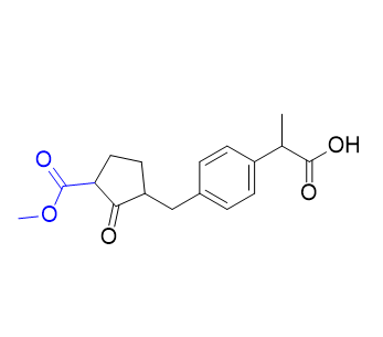 洛索洛芬雜質(zhì)20,2-(4-((3-(methoxycarbonyl)-2-oxocyclopentyl)methyl)phenyl)propanoic acid