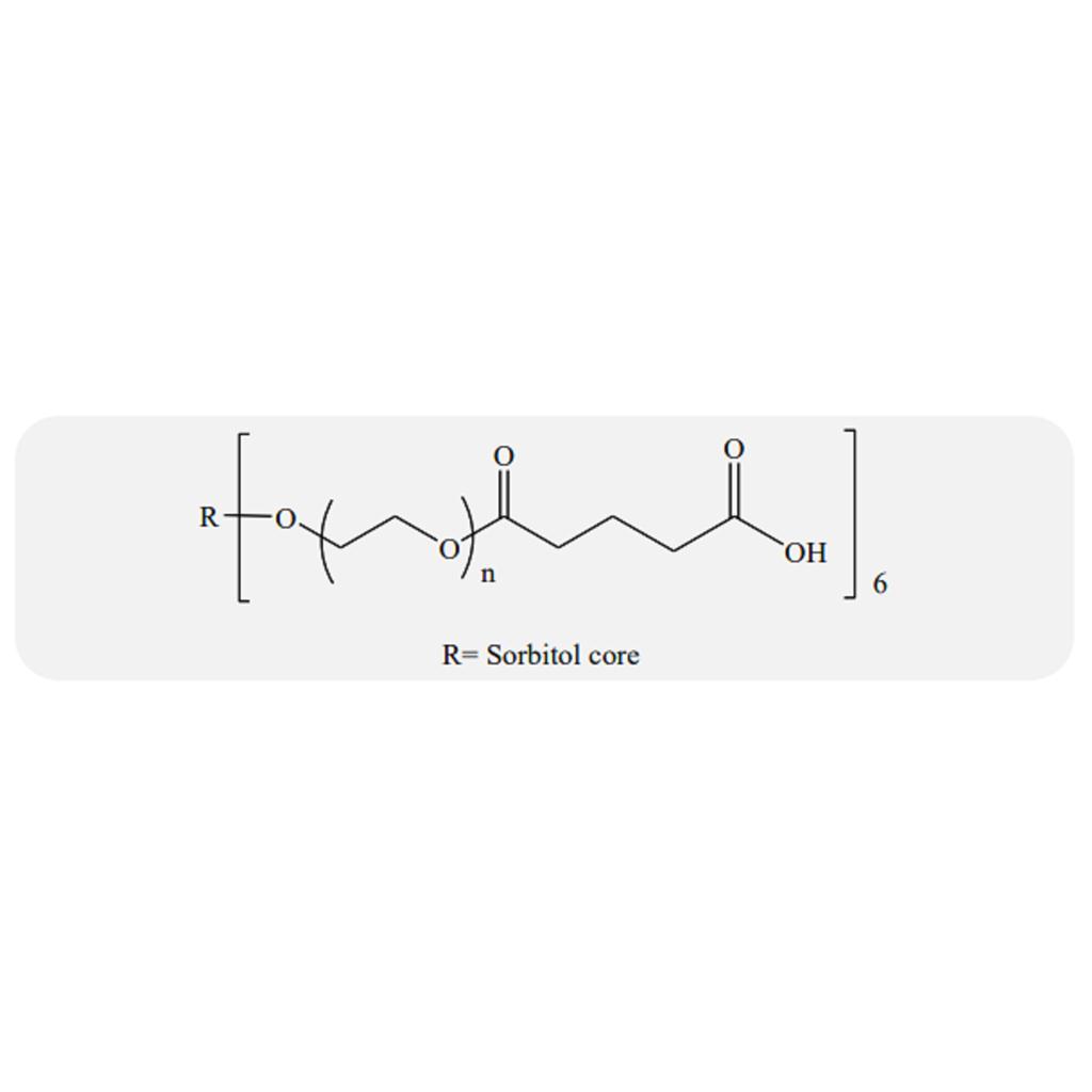 6臂聚乙二醇-戊二酸,6-arm PEG-Glutaric Acid