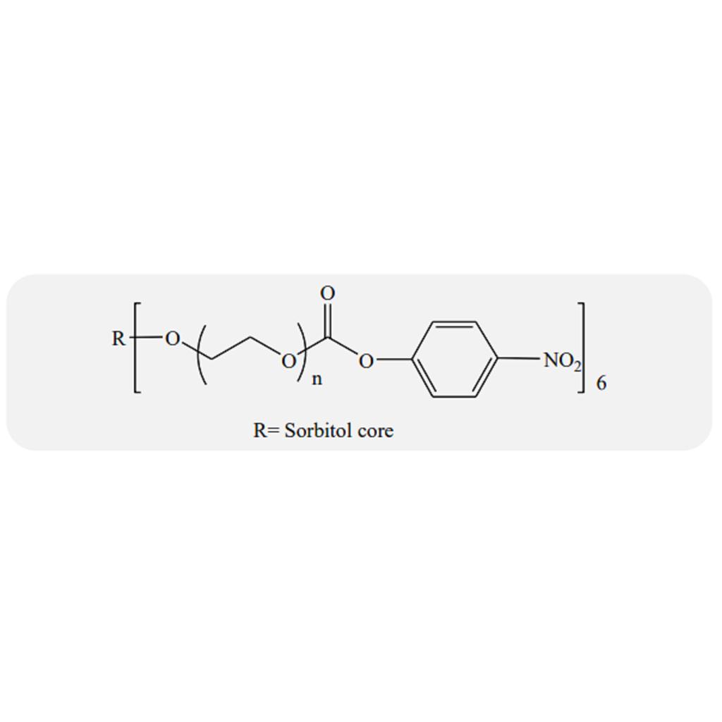 6臂聚乙二醇-硝基苯基碳酸酯,6-arm PEG-Nitrophenyl Carbonate