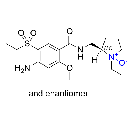 氨磺必利杂质06,4-amino-N-[[(2RS)-1-ethyl-1-oxidopyrrolidin-2-yl)methyl]-5-(ethylsulfonyl)-2-methoxybenzamide