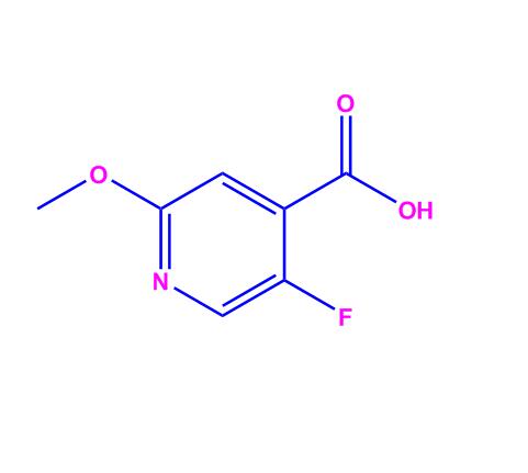 2-甲氧基-5-氟吡啶-4-羧酸,5-Fluoro-2-methoxyisonicotinicacid