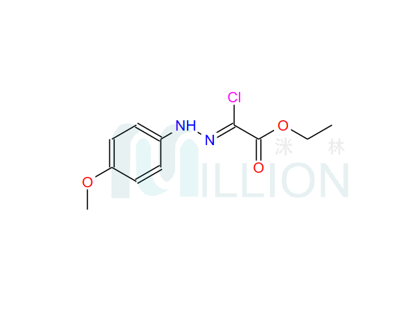 (2Z)-氯[(4-甲氧基苯基)亚肼基]乙酸乙酯,Ethyl (2Z)-chloro[(4-methoxyphenyl)hydrazono]ethanoate